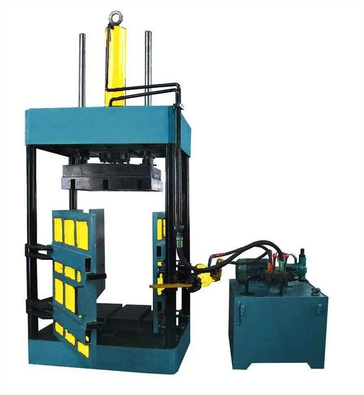 Aluminum Scrap Vertical Baler Machine factory
